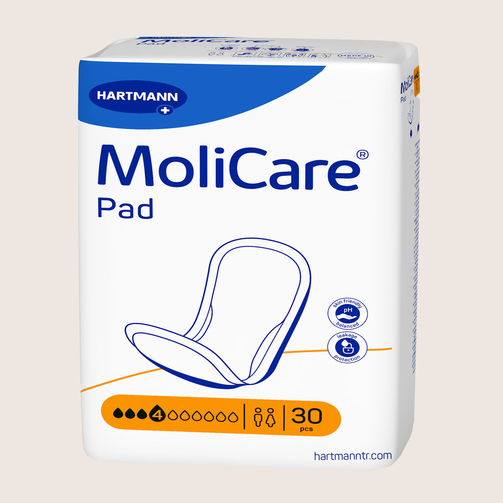 Hartmann MoliCare Pad 4 Damla Mesane Pedi 30 Adet | Kadın ve Erkek