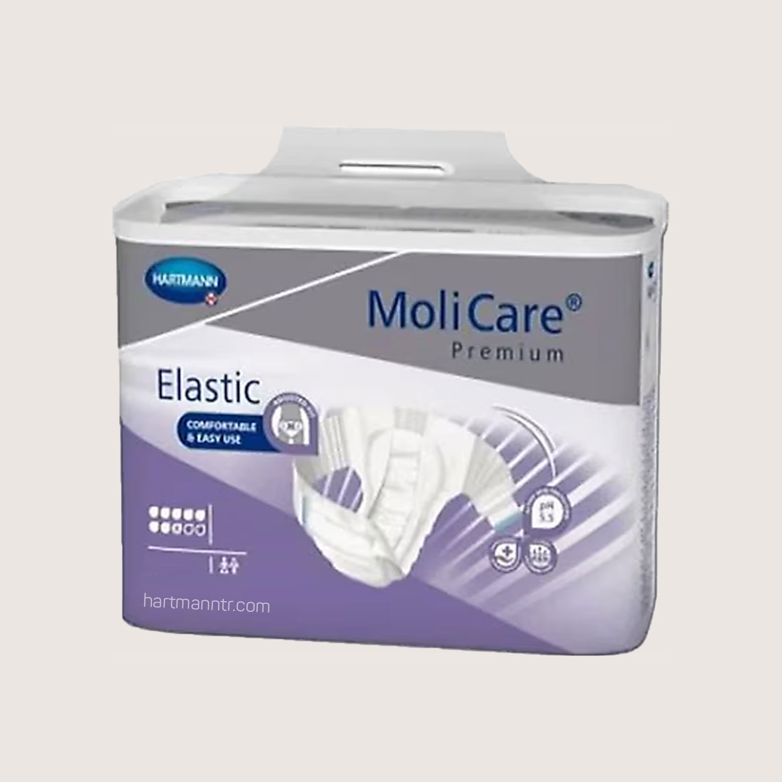 Hartmann MoliCare Premium Elastic 8 Damla M Beden 3 Paket 78 Adet Bel Bantlı Yetişkin Hasta Bezi
