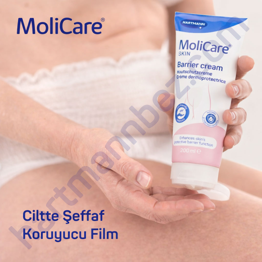 Hartmann MoliCare Skin Barrier Cream 200 ml Çinko İçermeyen Bariyer Krem