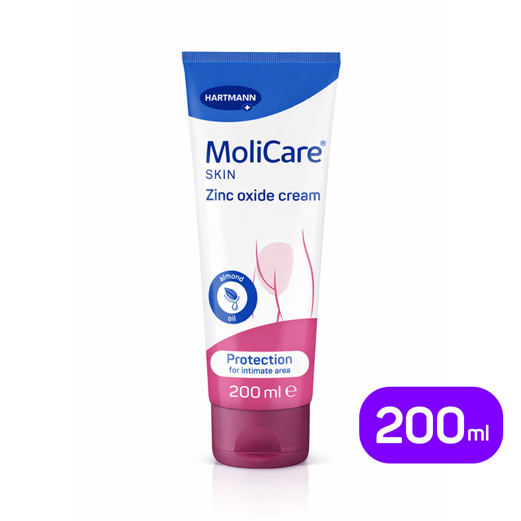 MoliCare Skin Zinc Oxide Cream 200 ml Çinko Oksitli Bariyer Krem | Cilt Koruyucu